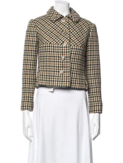 Pre-owned Geoffrey Beene Vintage 1960's Jacket In Neutral