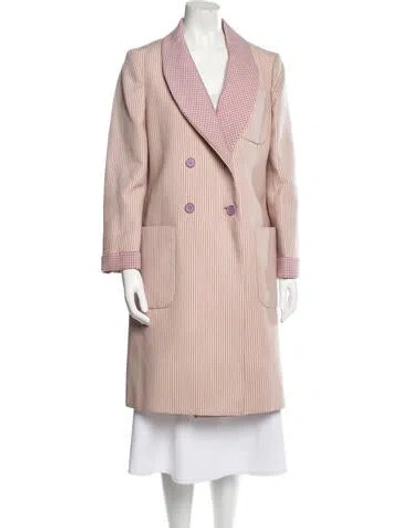 Pre-owned Geoffrey Beene Vintage 1970's Trench Coat In Multi