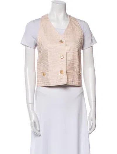 Pre-owned Geoffrey Beene Vintage 1970's Vest In Multi