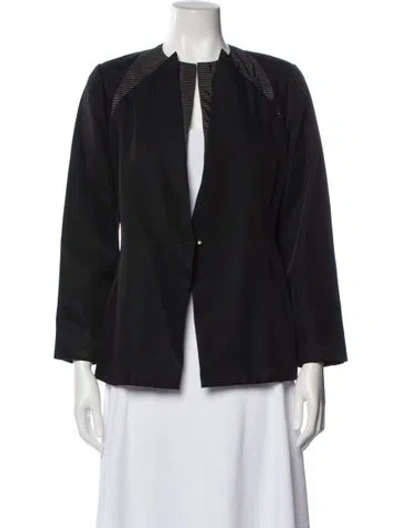 Pre-owned Geoffrey Beene Vintage 1980's Blazer In Black