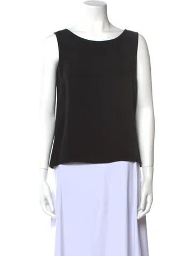 Pre-owned Geoffrey Beene Vintage 1980's Top In Black