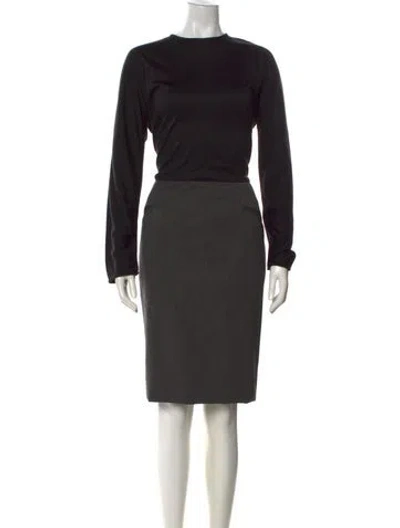 Pre-owned Geoffrey Beene Vintage 1980's Top In Black
