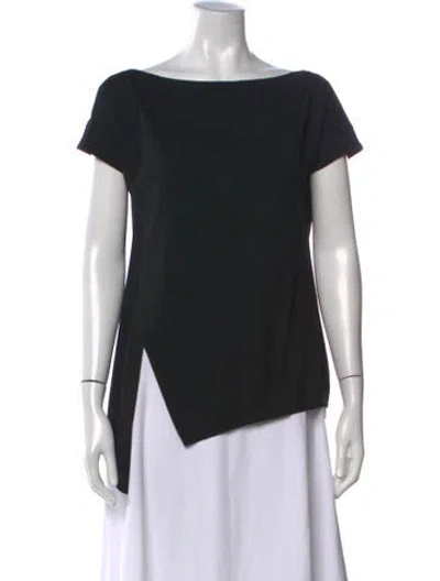 Pre-owned Geoffrey Beene Vintage 1980's Top In Black