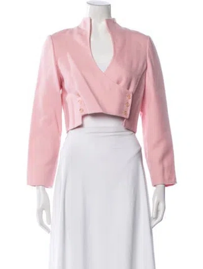 Pre-owned Geoffrey Beene Vintage 1990's Jacket In Pink