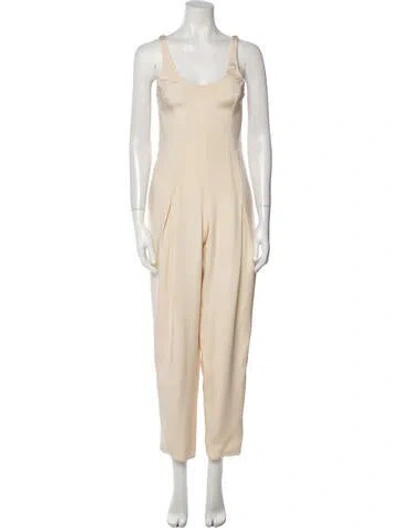 Pre-owned Geoffrey Beene Vintage 1990's Jumpsuit In Neutral