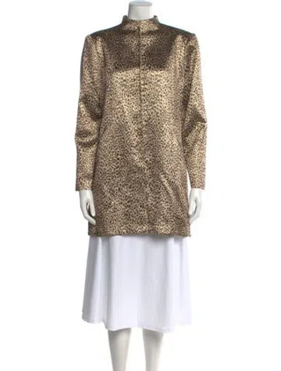 Pre-owned Geoffrey Beene Vintage Animal Print In Multi