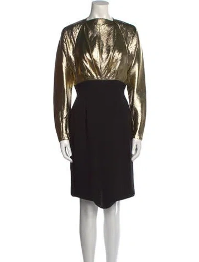 Pre-owned Geoffrey Beene Vintage Knee-length Dress
