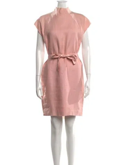 Pre-owned Geoffrey Beene Vintage Knee-length Dress In Pink