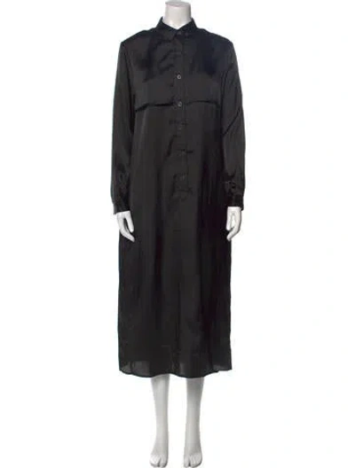 Pre-owned Geoffrey Beene Vintage Long Dress In Black