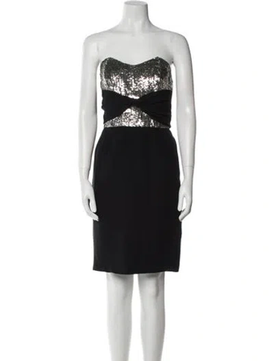 Pre-owned Geoffrey Beene Vintage Mini Dress In Multi