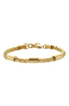 Geoffrey Beene Wheat Chain Bracelet