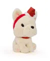 Geoffrey's Toy Box 10" French Bulldog With Christmas Hat Plush Toy, Created For Macy's In No Color