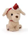 Geoffrey's Toy Box 10" Golden Retriever With Christmas Hat Plush Toy, Created For Macy's In No Color