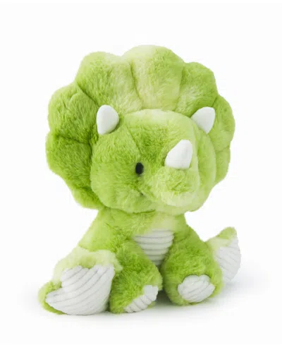 Geoffrey's Toy Box 9" Plush Triceratops In Green