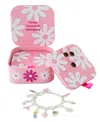 Geoffrey's Toy Box Charm Countdown 24 Pieces Daily Jewelry Surprises Advent Calendar, Created For Macy's In Light,pastel Pink
