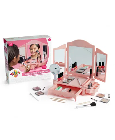 Geoffrey's Toy Box Girls Led Makeup Vanity Kit In Pink
