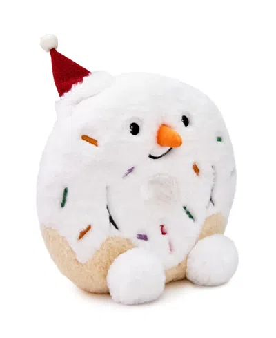 Geoffrey's Toy Box Kids' Tasties 10" Donut Holiday Snowman Plush Toy, Created For Macy's In No Color