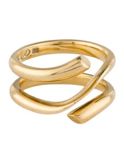 Pre-owned Georg Jensen 18k Magic Band In Multi