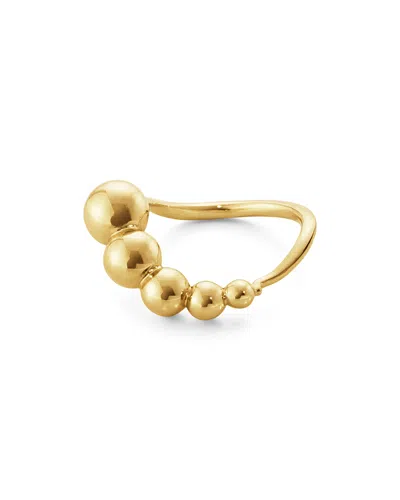 Georg Jensen 18k Yellow Gold Moonlight Grapes Graduated Ball Ring