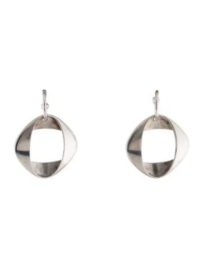Pre-owned Georg Jensen #190 Henning Koppel Drop Earrings In Multi