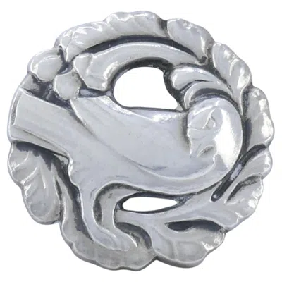 Pre-owned Georg Jensen 830 Silver Bird Brooch, Art Nouveau, Denmark, Circa 1915 In Multiple