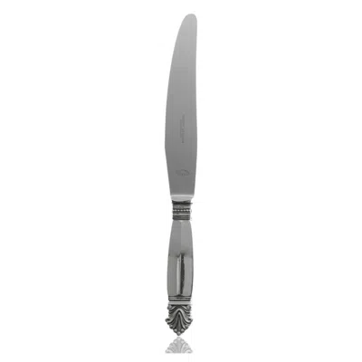 Pre-owned Georg Jensen Acanthus Sterling Silver Dinner Knife 013, 1917