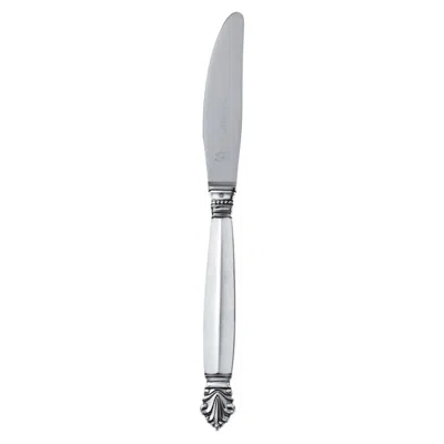 Pre-owned Georg Jensen Acanthus Sterling Silver Dinner Knife 014, 1917