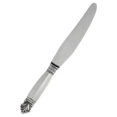 Pre-owned Georg Jensen Acanthus Sterling Silver Luncheon Knife 023, 1917