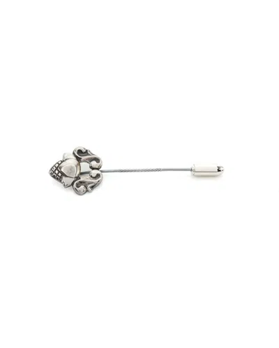 Georg Jensen Acorn Silver Brooch In Metallic