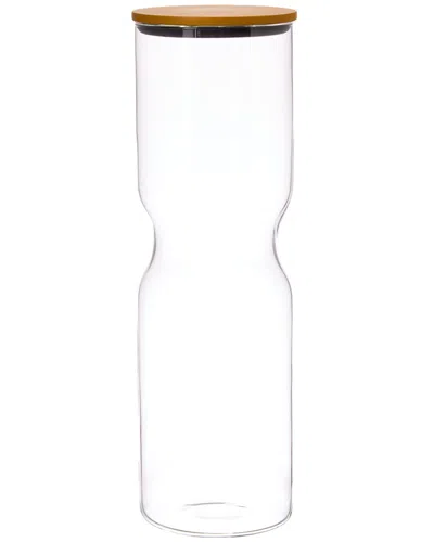Georg Jensen Alfredo Large Canister With Lid In Transparent