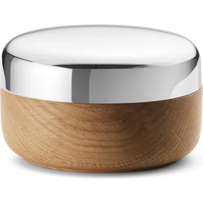 Georg Jensen Alfredo Salt Cellar In Brown