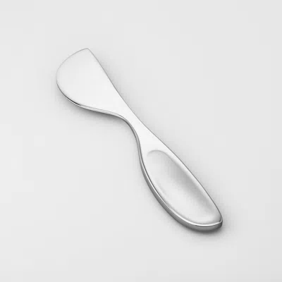 Georg Jensen Alfredo Stainless Steel Cream Cheese Knife 3390213 In Silver