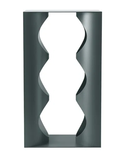 Georg Jensen Alfredo Stainless Steel Wine Rack In Black