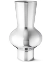 Georg Jensen Alfredo Stainless Steel Vase In Silver-tone