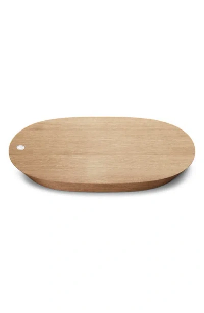 Georg Jensen Alfredo Wood Serving Board In Brown