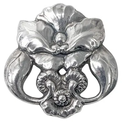 Pre-owned Georg Jensen Antique  Early Brooch 830 Std C.1927 In Multi