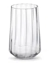 Georg Jensen Bernadotte Tall Crystal-glass Tumblers Set Of Six