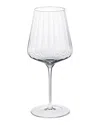 Georg Jensen Set Of 6 Bern Crystal White Wine Glasses