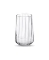 Georg Jensen Bernadotte Crystal Tall Tumbler 6 Piece Set In Clear