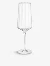 Georg Jensen Bernadotte Grooved Set Of Six Champagne Flute Glasses