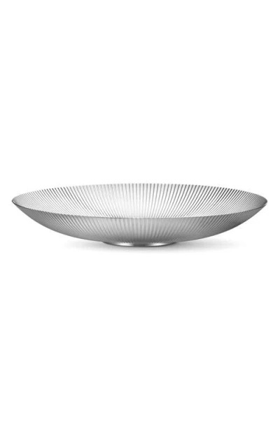 Georg Jensen Bernadotte Low Bowl In Silver
