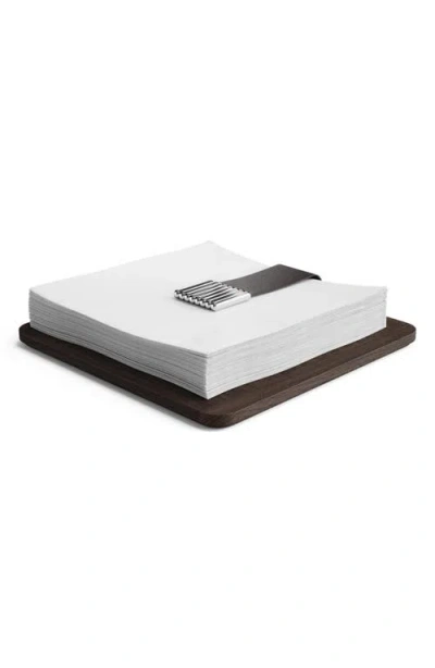 Georg Jensen Bernadotte Napkin Holder In White