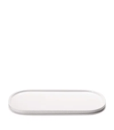 Georg Jensen Bernadotte Platter Dish In White