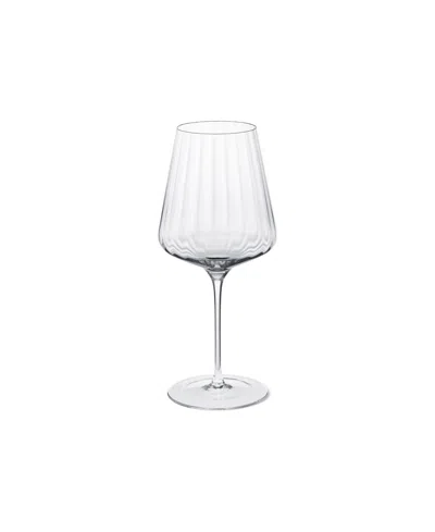 Georg Jensen Bernadotte Red Wine Glass Set, 6 Pieces In Clear Glass
