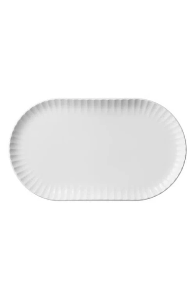 Georg Jensen Bernadotte Stackable Serving Tray In White