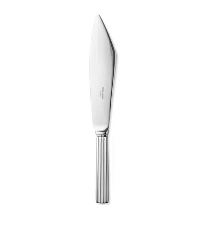Georg Jensen Bernadotte Stainless Steel Cake Knife In Silver