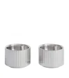 Georg Jensen Bernadotte Stainless Steel Egg Cups In Silver
