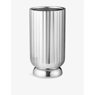 GEORG JENSEN SILVER BERNADOTTE STAINLESS-STEEL WINE COOLER