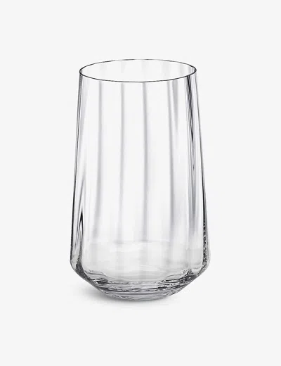 Georg Jensen Bernadotte Tall Crystal-glass Tumblers Set Of Six