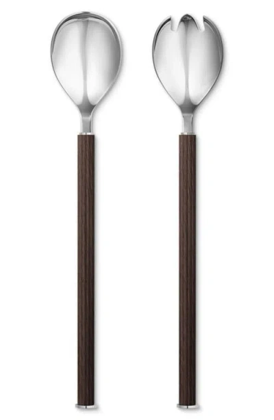 GEORG JENSEN GEORG JENSEN BERNADOTTE WOOD SALAD SERVING SET